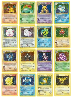 1999 Pokemon 1st Edition and Shadowless Complete Set (102)